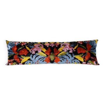 Vintage ikat cushion cover 41x122 cm