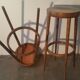 Suite of 2 baumann stools from 1950
