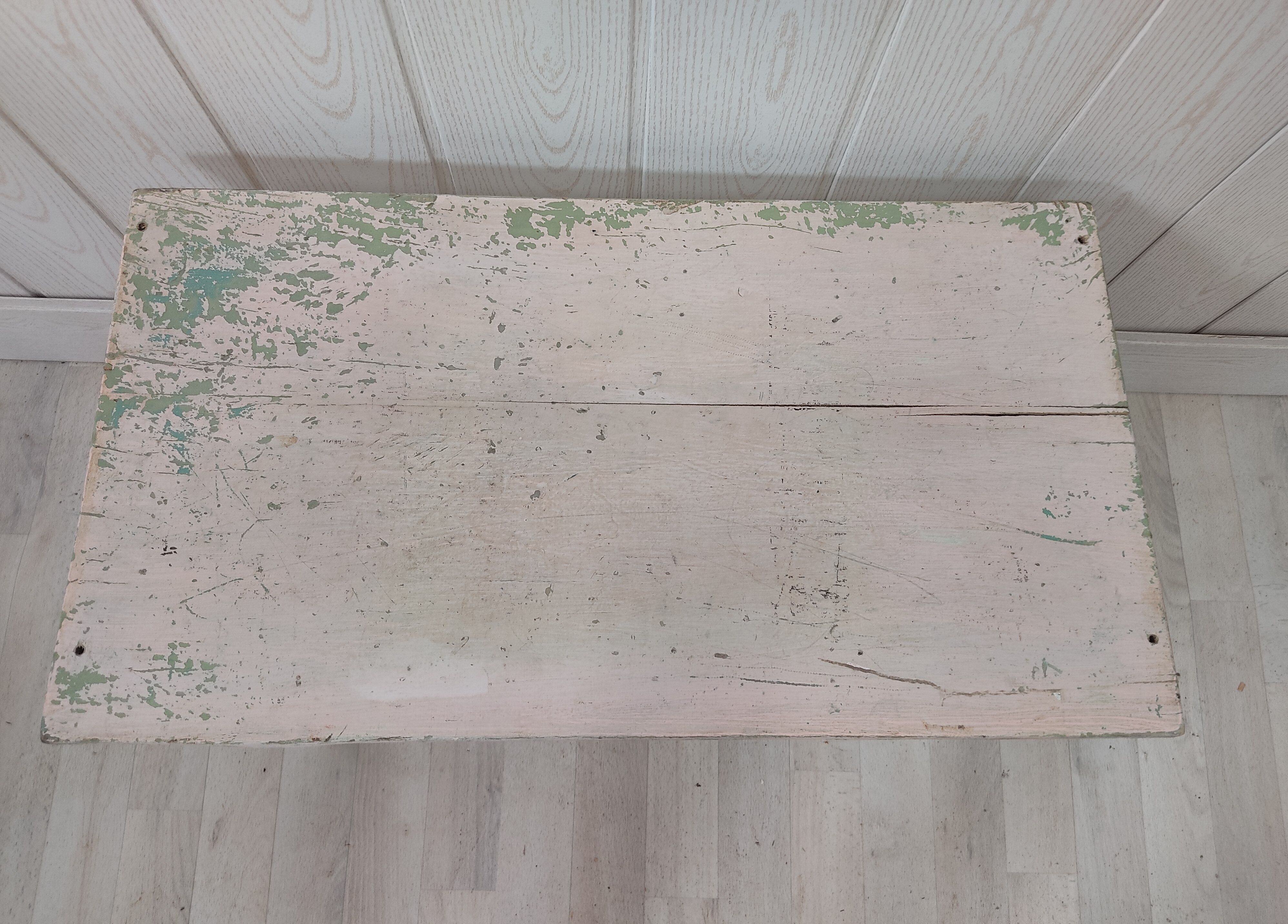 Old wooden bench