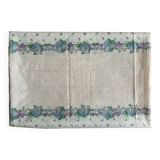 Nappe vintage fleurie rectangulaire
