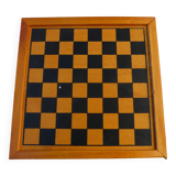 wooden games box: chess - little horses - dominoes - cards