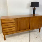 Mid-Century Scandinavian Teak Sideboard, 1950s