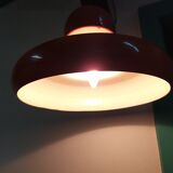 Orange suspension lamp