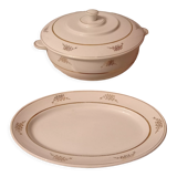 Old porcelain service