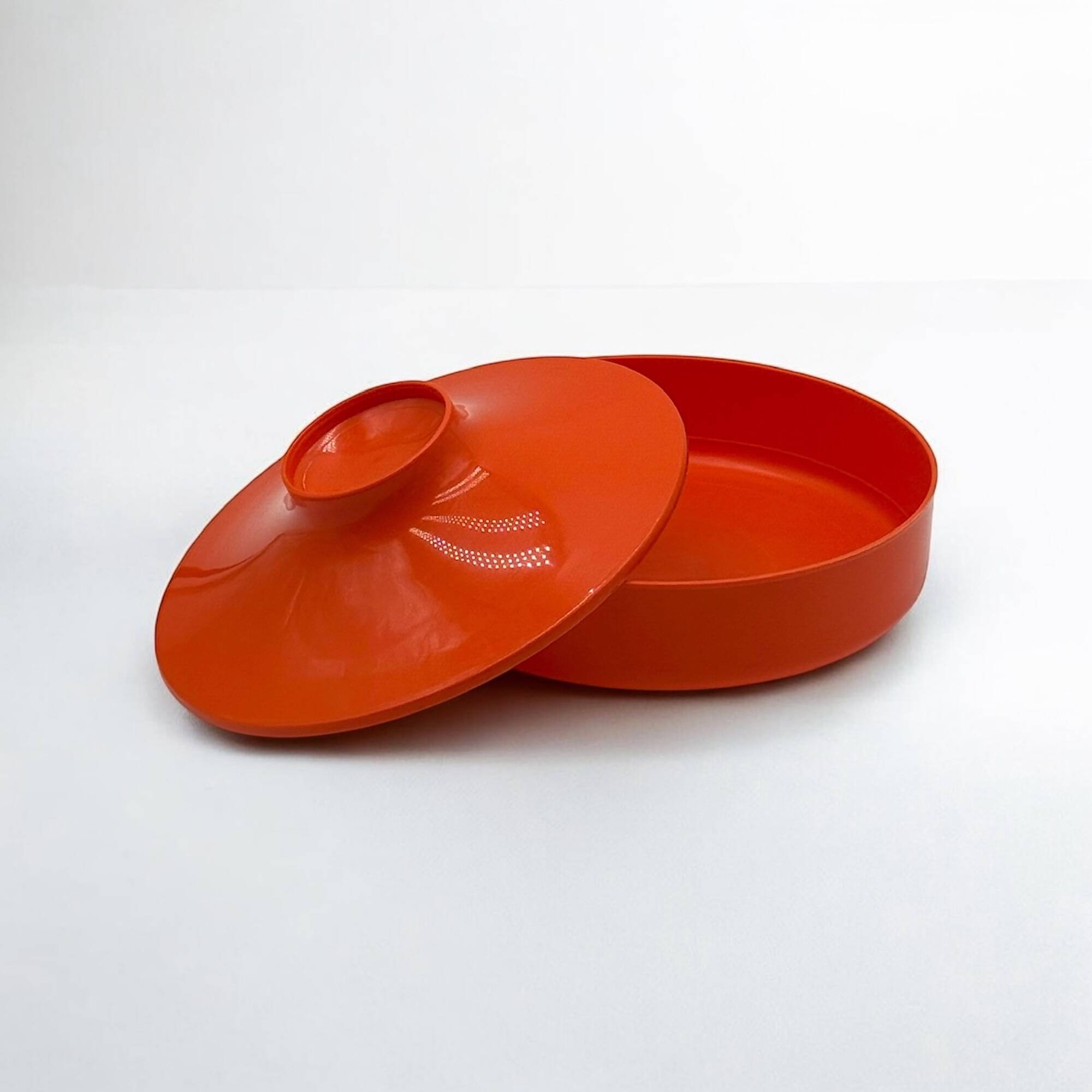 Space Age Plastic Jar by Luigi Massoni for Guzzini 1960s