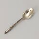 Box set 10 spoons a moka ercuis metal argente louis xvi bamboo baguette