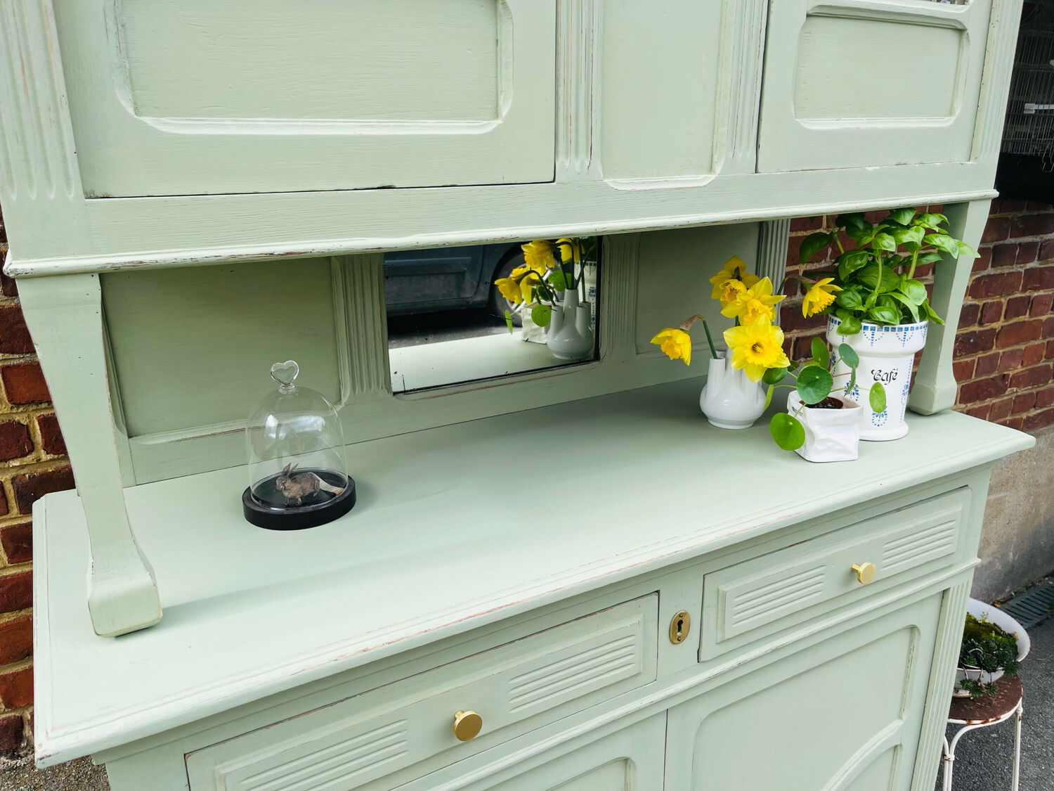 Art Deco Dresser Vert de Gris