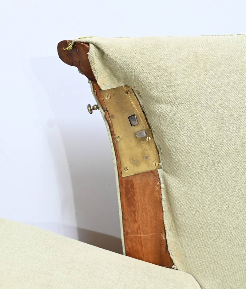 Meridian with a Solid Walnut Frame, Restoration Period – Early 19th Century