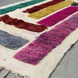 Handwoven traditional colorful beni mrirt rug, size 160 x 250 cm
