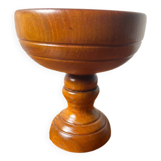Sel en bois coupe vide poche