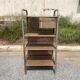 1950 - Architect service industrial furniture in openwork sheet metal