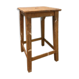 Vintage painter wooden tabouret