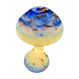 Lampe en verre soufflé à la bouche. Pascal Guyot