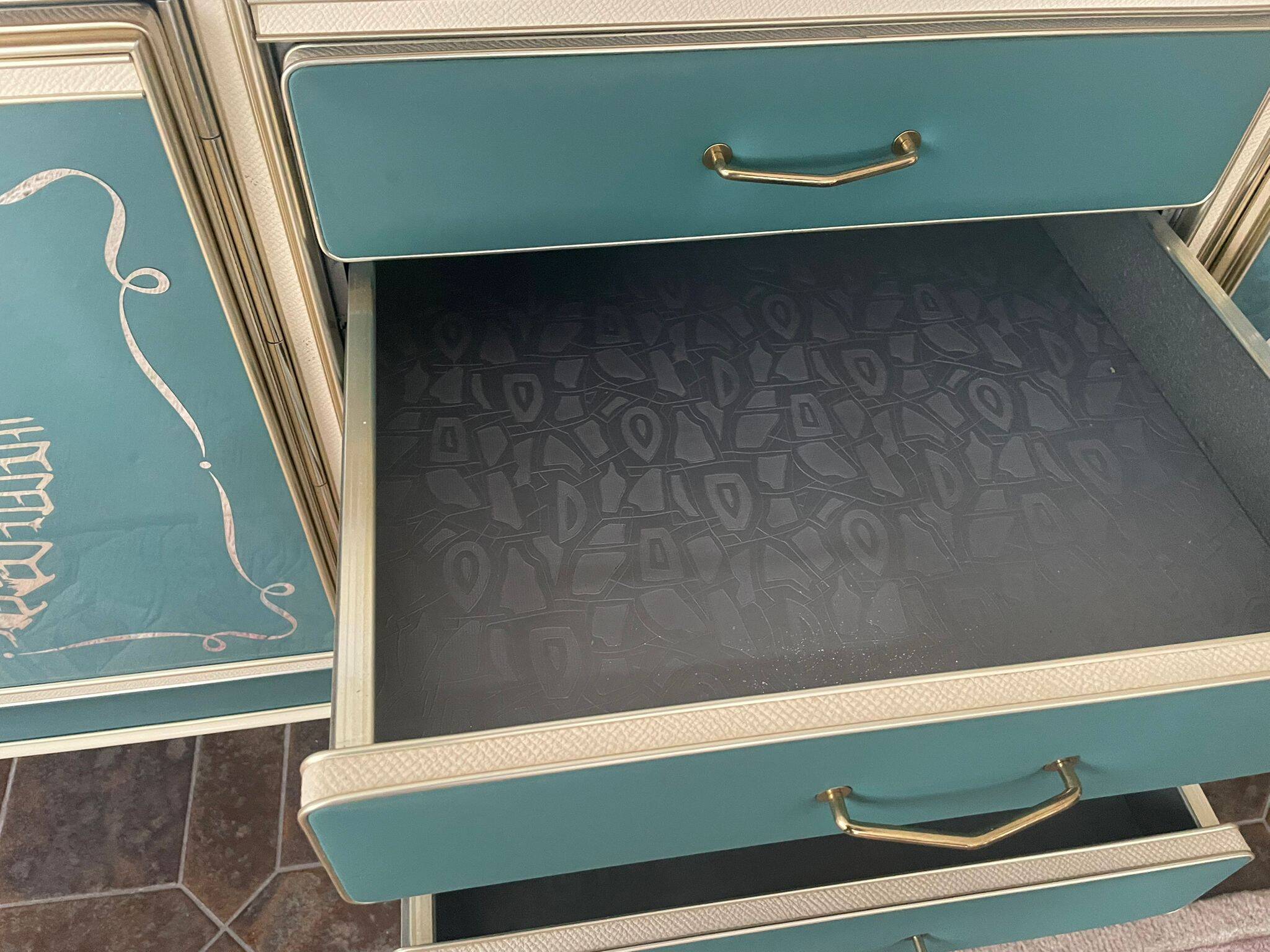 Umberto Mascagni for Harrods London — Grand buffet with mirror