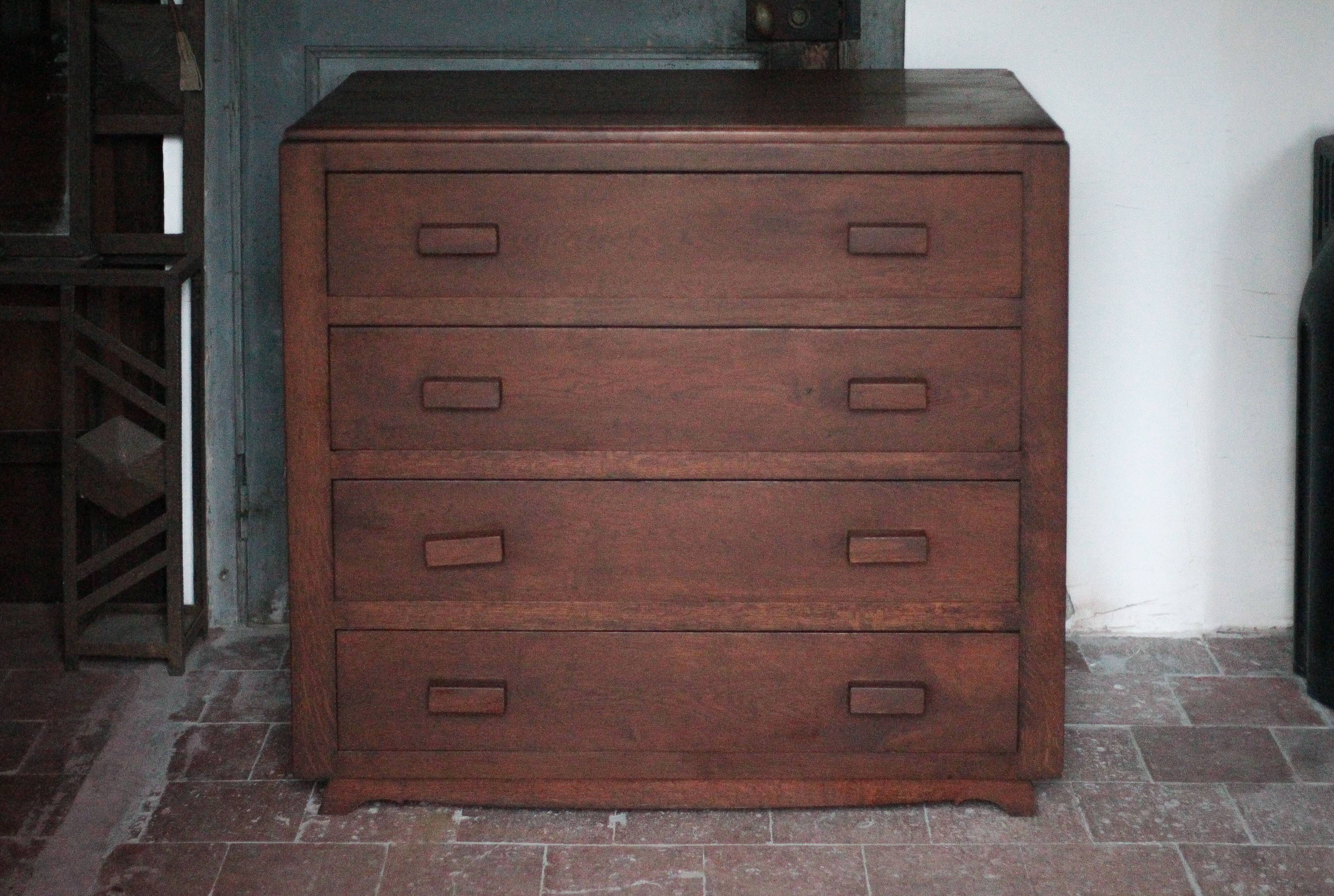 Commode vintage, commode bois reconstruction, meuble de rangement