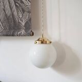 White opaline lamp