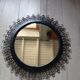 Miroir ancien en fer forgé Chaty Vallauris