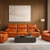 Iconico Set Lounge Perego Design Italiano Anni '70