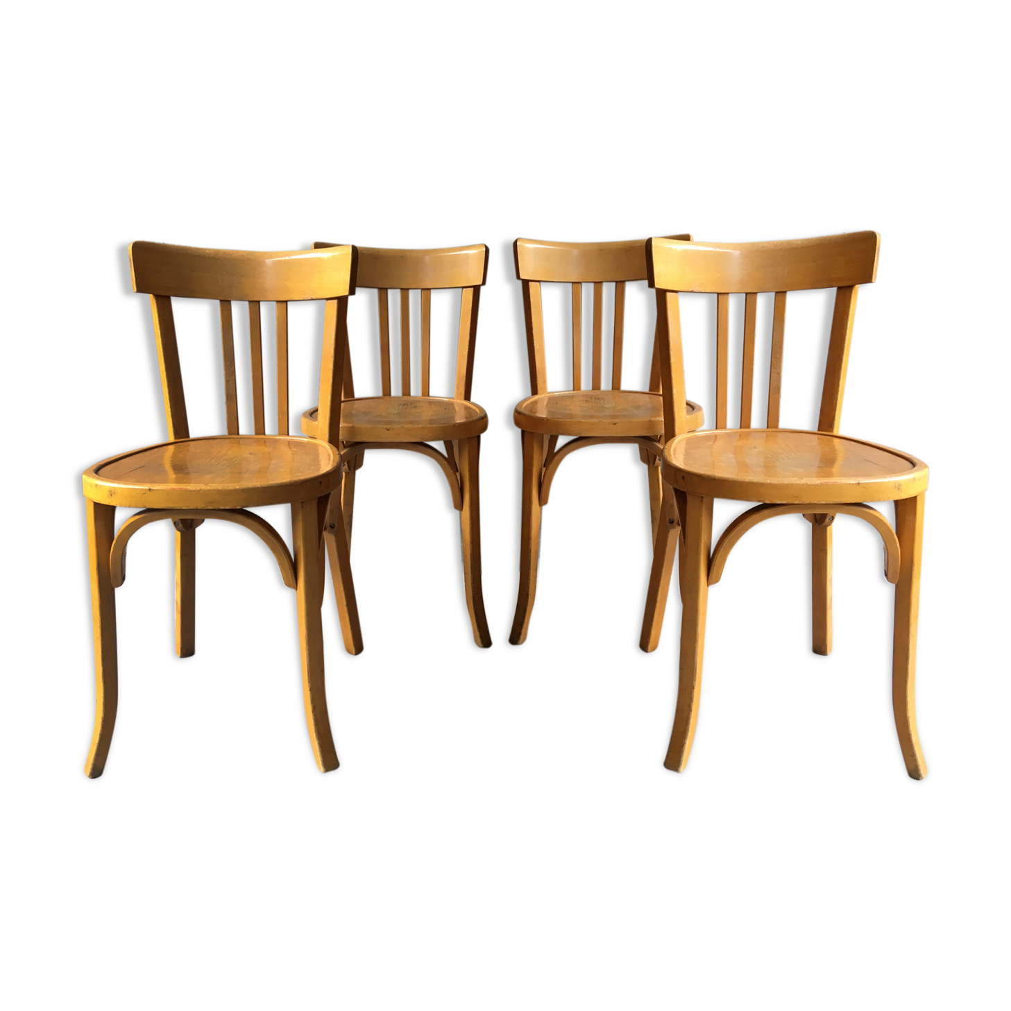 Lot 4 chairs baumann