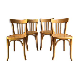 Lot 4 chairs baumann