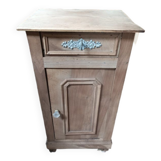 Bedside table bedside wood solid drawer door Aero-gummed dp 0423073