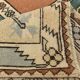 5x8 Shades Of Copper Green Vintage Oushak Rug, 146x227Cm SKU 24356
