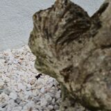 Reconstructed stone garden statues