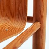 2 Knud Friis & Elmar Moltke Nielsen (Friis & Moltke) Pine dining Chairs