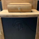 Art deco style bedside table