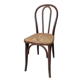 Chaise de bistrot en bois courbé