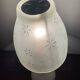 Vintage IKEA lamp in frosted glass and metal