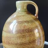 Stoneware pitcher by Matthieu Liévois, Atelier Créamik (Séné, Morbihan)