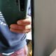 Mirror Unghia vintage black
