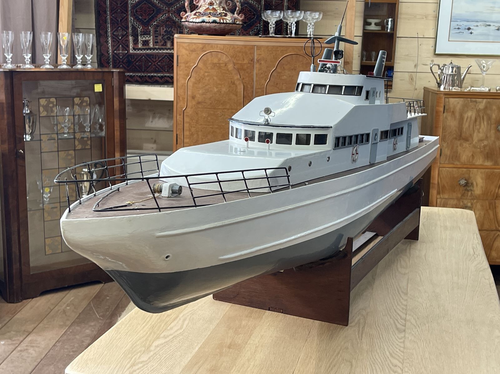 Model of sailing boat of 1m87 - 50s