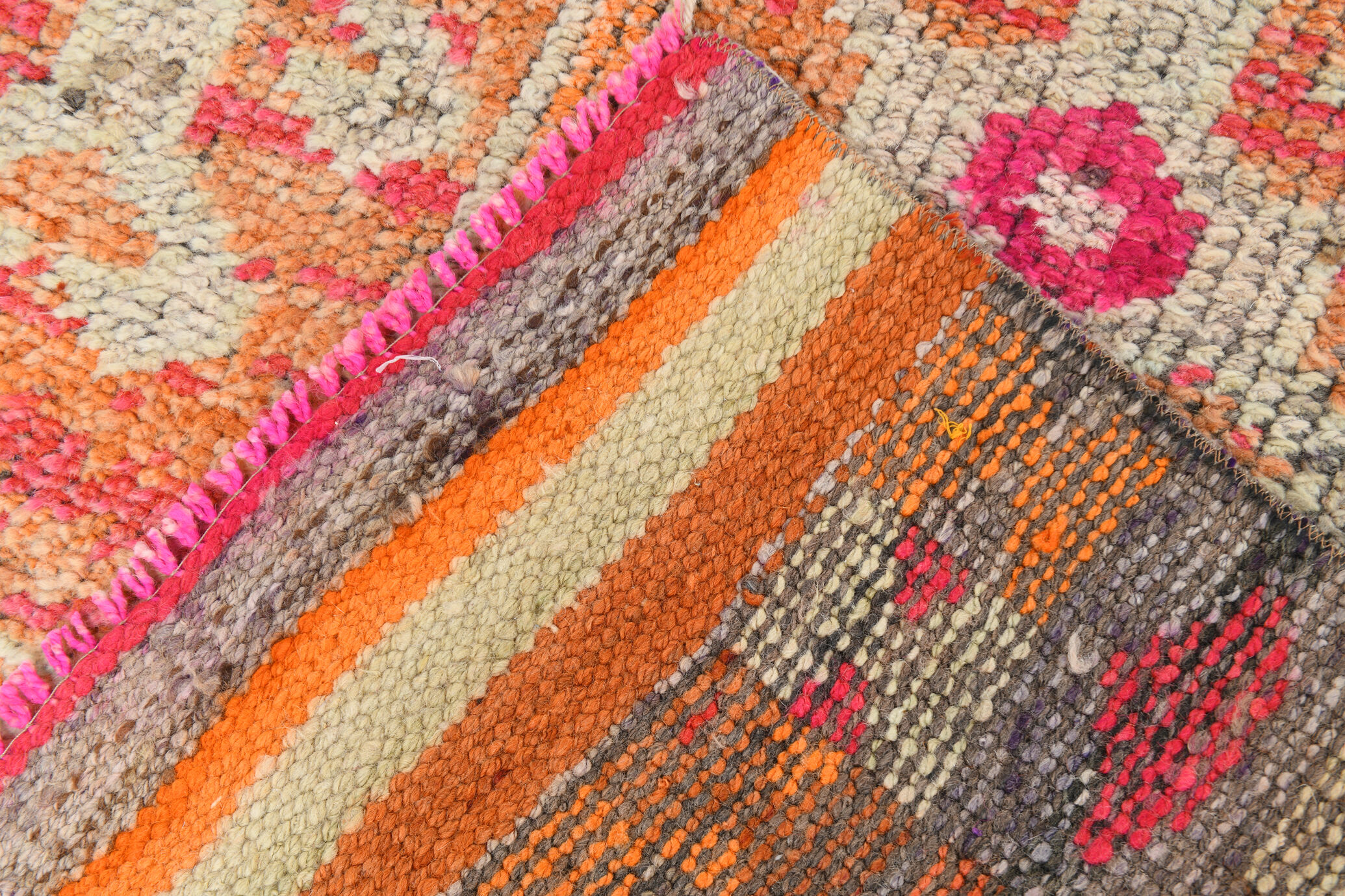 3x12 Herki Vintage Runner Rug, 98x356Cm