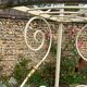 Vintage bakery-style corner shelf