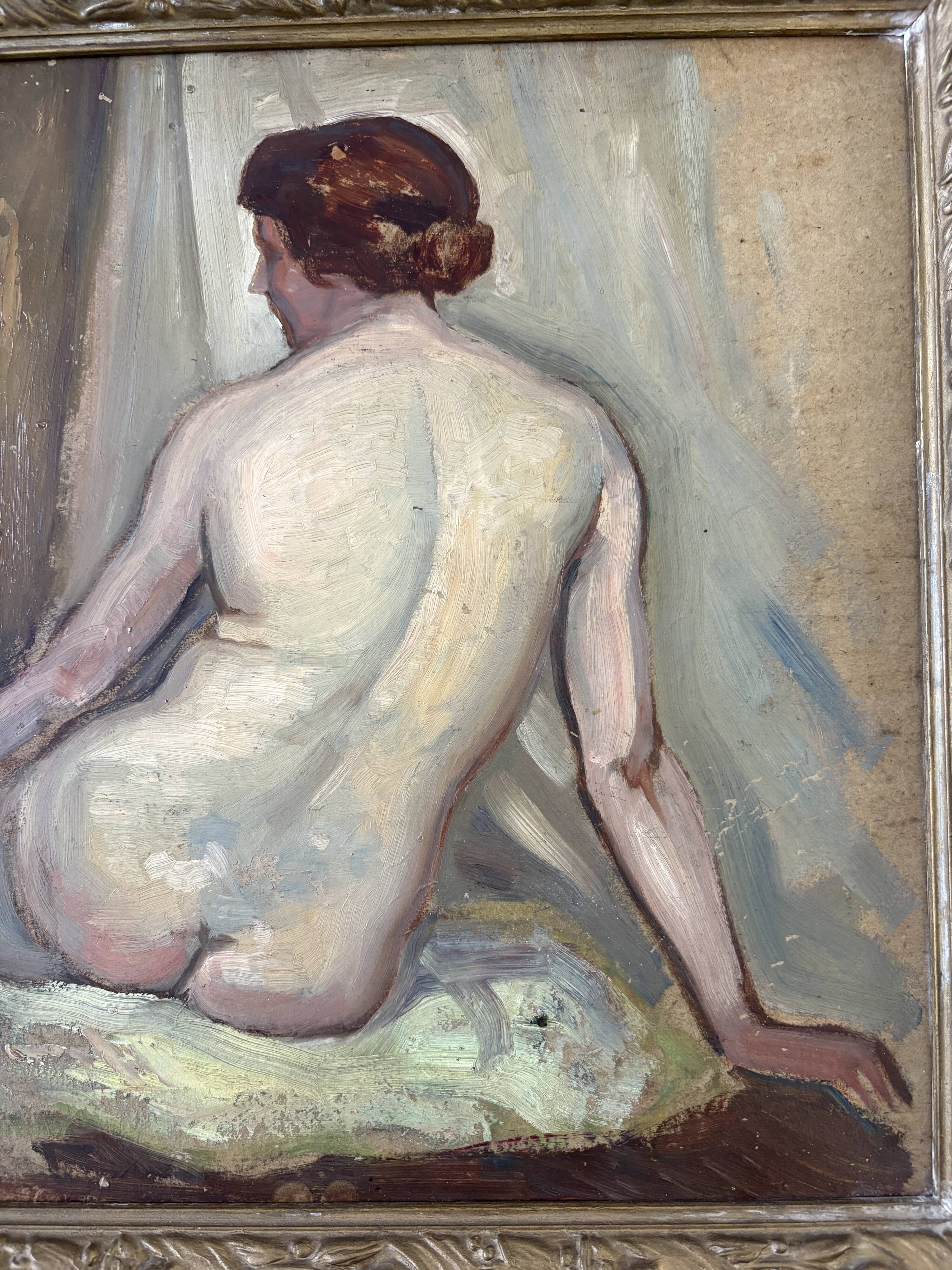 Nude woman from behind - 1926