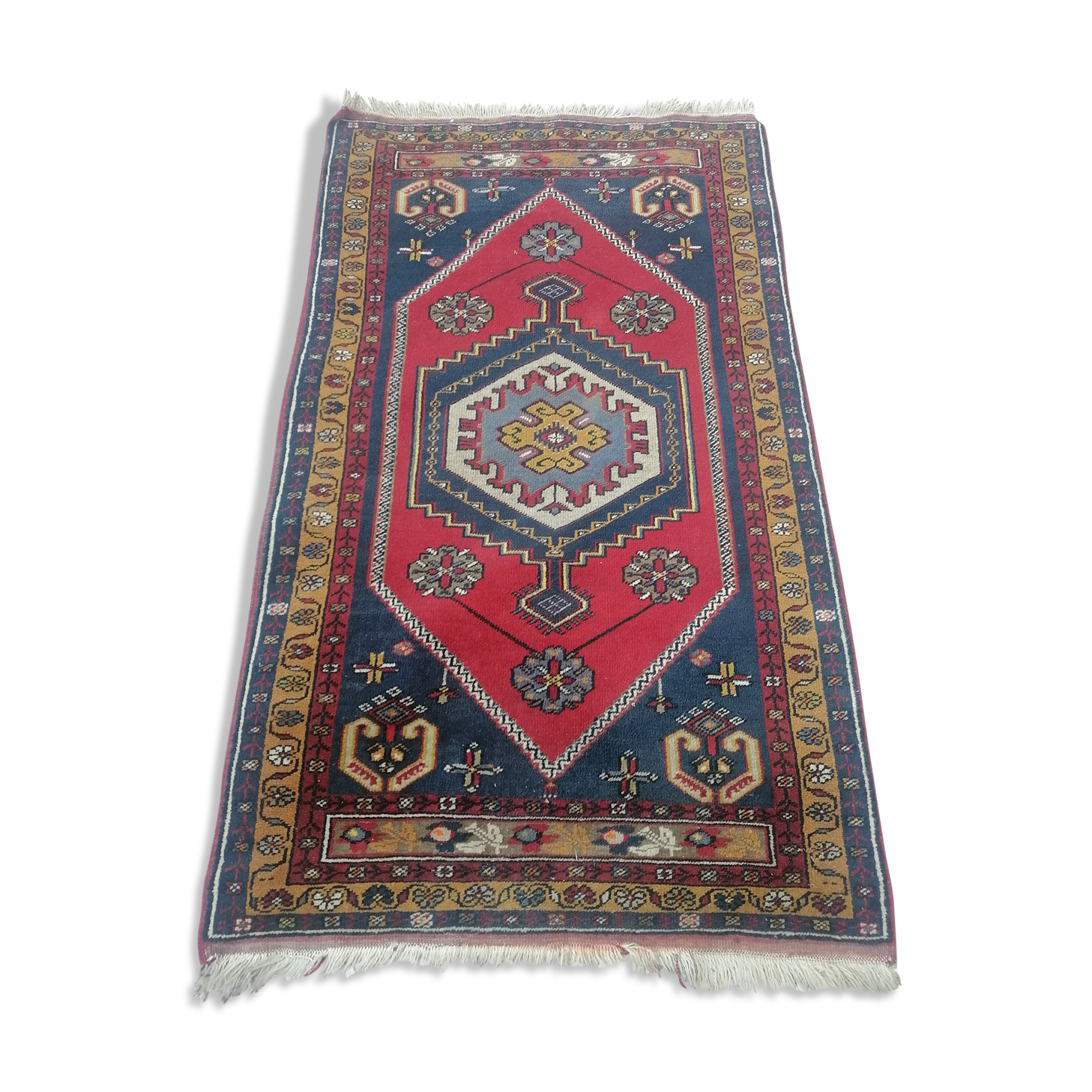 Old oriental carpet. Turkey