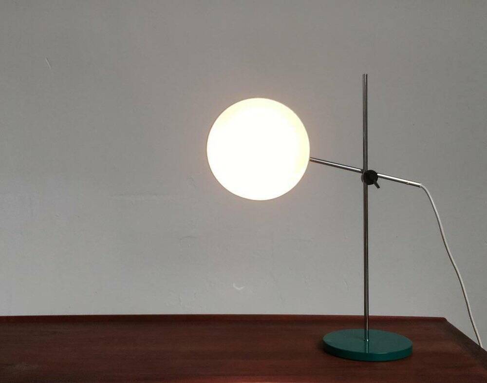 Mid-century minimalist table lamp by Kaiser Idell / Kaiser Leuchten, 1960s.