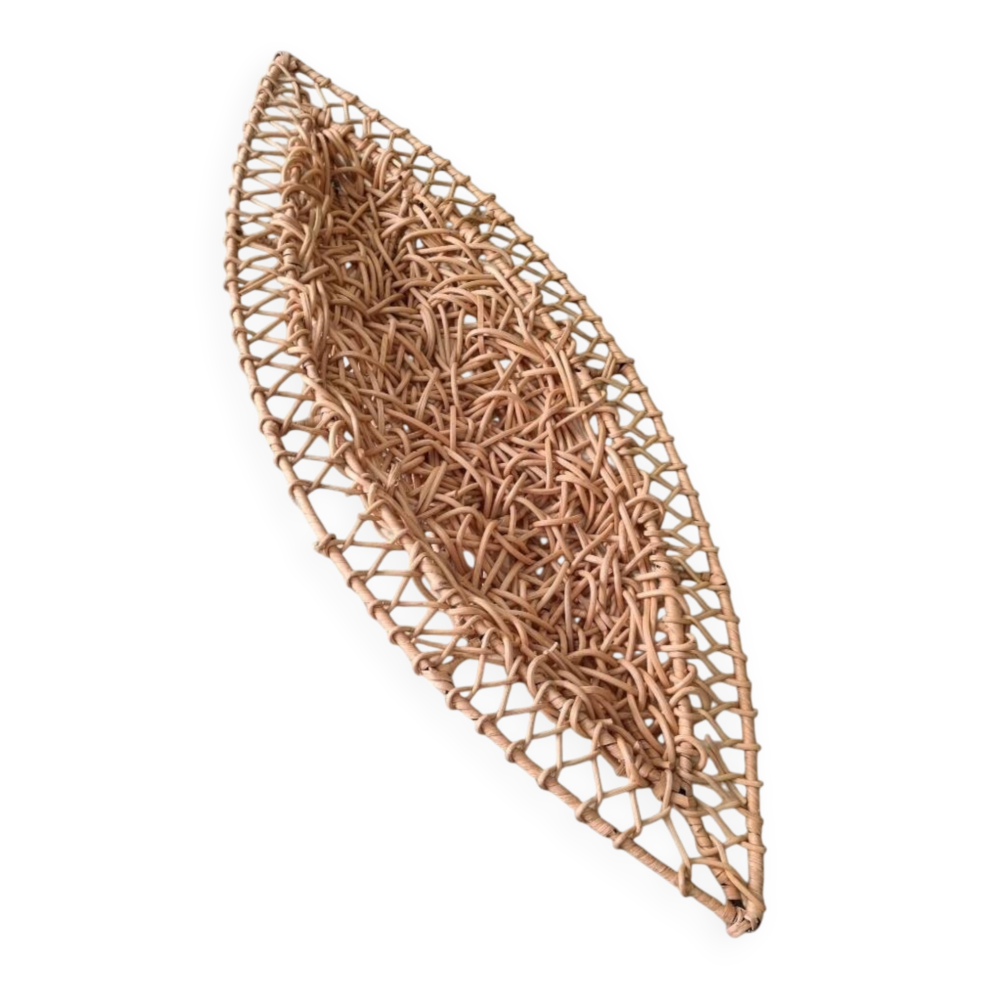 Large wicker fruit basket