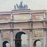 The triumphal arch of the carousel