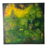 Moderne abstrait, « Monde des Profondeurs », signé Diamanne 2009