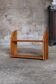 Pine wall shelf, 1980s