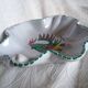 Vallauris - Stylised polychrome rooster cut - Stoneware - Quadrilobed dish