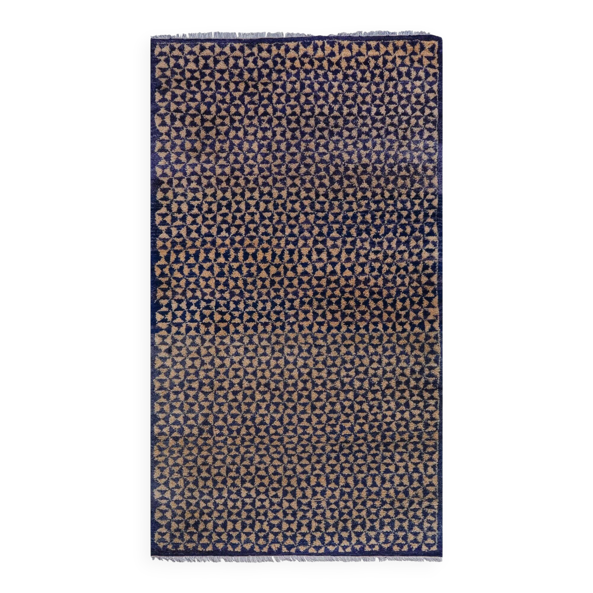 Tapis turc vintage fait main