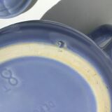 Parma art deco corrugated stoneware teapot 4/6 cups