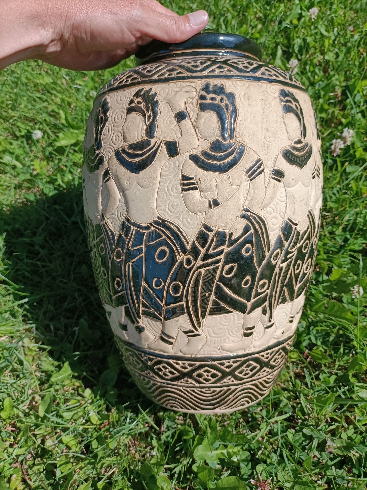 Ethnic vase