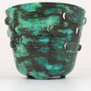 Large Viennese Art Nouveau flower pot Secession Michael Powolny, Austria, 1920s