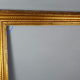 Old channel frame wood original gilding stucco 67x55 foliage 56x44.5 cm SB