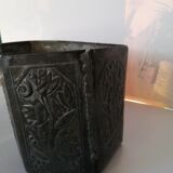 Art deco tin planter
